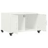 vidaXL Mesa de centro 68x50x43,5 cm aço branco