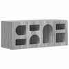 vidaXL Gabinete para TV ELST 100 x 35 x 40 cm Cinza Sonoma