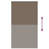 vidaXL Persiana de enrolar 140x230 cm largura tecido 136,6cm poli&eacute;ster