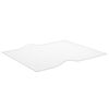 vidaXL Protetor de mesa 100x90 cm 1,6 mm PVC transparente
