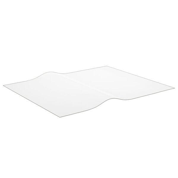 vidaXL Protetor de mesa 100x90 cm 1,6 mm PVC transparente