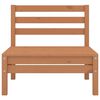 vidaXL 3 pcs conjunto lounge de jardim pinho maci&ccedil;o castanho mel