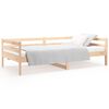 vidaXL Sof&aacute;-cama sem colch&atilde;o 80x200 cm madeira de pinho maci&ccedil;a