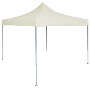 vidaXL Tenda de Festa 200 x 200 x 315 cm Creme Tecido Oxford
