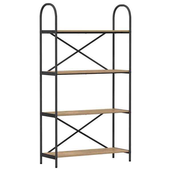 vidaXL Estante Carvalho Artesanal 80 x 30 x 146 cm Madeira processada