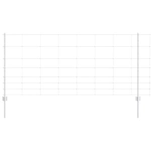 vidaXL Cerca selvagem com postes 100 x 1 m (L x A)