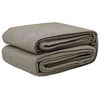 vidaXL Tapete para Barraca Cinzento-claro 500 x 250 cm Polietileno