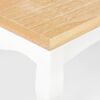 vidaXL Mesa de centro 110x60x40 cm MDF branco
