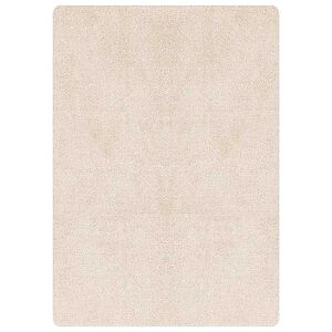 vidaXL Tapete Shaggy Antiderrapante Creme 240 x 340 cm PP