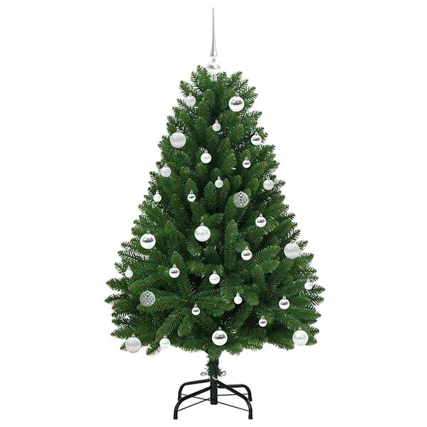 vidaXL &Aacute;rvore de Natal Artificial Verde 150 cm PVC e Metal
