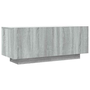 vidaXL M&oacute;vel de TV 100x35x40 cm derivados de madeira cinzento sonoma