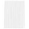 vidaXL Cortina de Renda Branco 200 x 300 cm Poli&eacute;ster