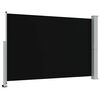 vidaXL Toldo lateral retr&aacute;til para p&aacute;tio 160x300 cm preto