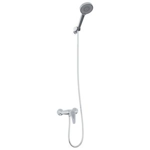 vidaXL Conjunto de Cabe&ccedil;a de Chuveiro Chrome G 1 / 2 polegadas