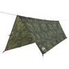 vidaXL Lona de campismo 406x306 cm imperme&aacute;vel camuflagem