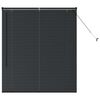 vidaXL Persianas venecianas Manual Preto 130 x 120 cm Alum&iacute;nio