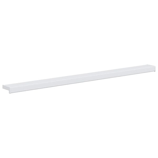 vidaXL Soleira de Janela Branco 160 x 15 x 4,5 cm PVC