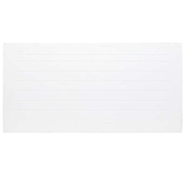 vidaXL Pain&eacute;is de parede 3D 10 pcs 100x50 cm EPS antracite