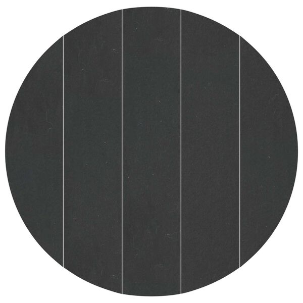 vidaXL Lona para Fundo de Piscina Preto &Oslash; 610 cm Tecido N&atilde;o Tecido