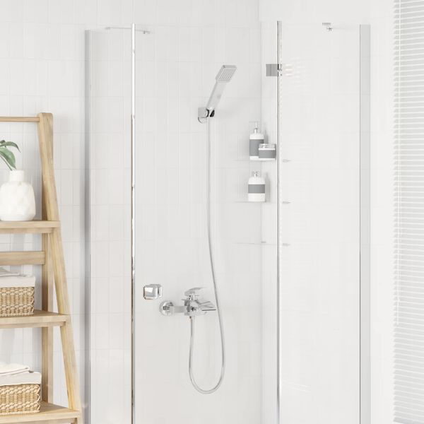 vidaXL Conjunto de Cabe&ccedil;a de Chuveiro Chrome G 1 / 2 polegadas