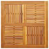 vidaXL Tampo de mesa quadrado 90x90x2,2 cm madeira de ac&aacute;cia maci&ccedil;a