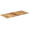 vidaXL Tampo de mesa 25-27 mm 140x60 cm madeira de mangueira maci&ccedil;a