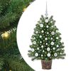 vidaXL &Aacute;rvore de Natal Artificial com 150 LEDs Verde 95 cm PE e PVC