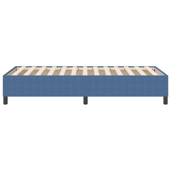 vidaXL Estrado de cama plataforma Azul 80 x 200 cm tecido