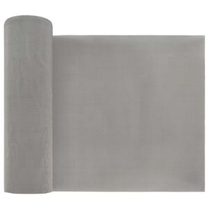 vidaXL Tela de Malha 20 x 500 cm 120 Mesh A&ccedil;o Inoxid&aacute;vel 201 Prateado