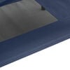 vidaXL Cama para Cachorro Manual Azul Marinho 76 x 62 x 70,5 cm A&ccedil;o