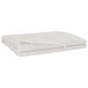 vidaXL Cobertor Pesado Branco 200 x 220 cm 13 kg 100% Algod&atilde;o 205T