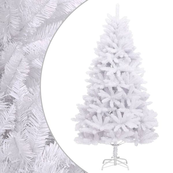vidaXL &Aacute;rvore de Natal artificial articulada com suporte 180 cm branco