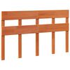 vidaXL Cama sem colch&atilde;o 135x190 cm madeira pinho maci&ccedil;a castanho-mel