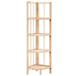 vidaXL Prateleira de canto madeira de cedro 27x27x110 cm