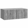 vidaXL Gabinete de TV de Parede 78,5 x 31 cm Sonoma cinzento
