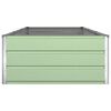 vidaXL Floreira Verde Pastel 195 x 100 x 45 cm A&ccedil;o Galvanizado
