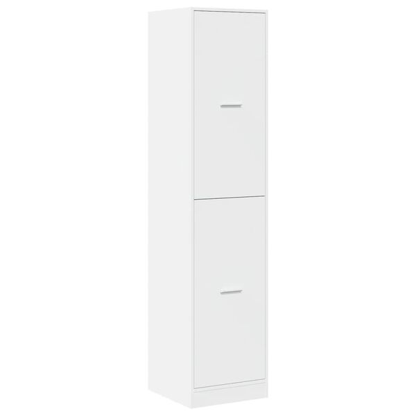 vidaXL Arm&aacute;rio botic&aacute;rio 40x41x174,5 cm derivados de madeira branco