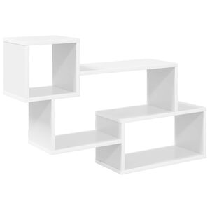 vidaXL Prateleira Flutuante Montagem na parede Branco 87 x 20 x 55 cm