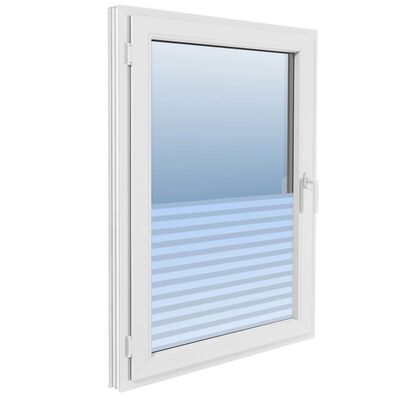 vidaXL Películas de privacidade foscas p/ janelas 5 pcs PVC