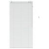 vidaXL Cortina Veneziana Branco 80 x 160 cm 35 mm