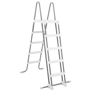 Intex Escada de seguran&ccedil;a p/ piscina 5 degraus 132 cm