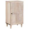 vidaXL Buffet Branco Descolorido 40 x 33 x 75 cm