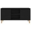 vidaXL Gabinete para TV Carvalho Preto 102 x 35 x 50 cm
