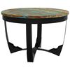 vidaXL Mesa de centro madeira reciclada maci&ccedil;a 60x40 cm