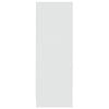 vidaXL Arm&aacute;rio botic&aacute;rio 30x41x118 cm derivados de madeira branco