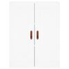 vidaXL Armário alto 69,5x34x180 cm derivados de madeira branco