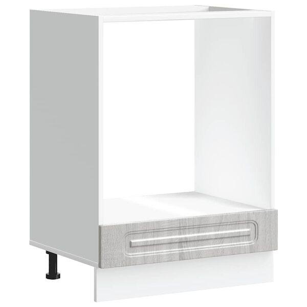 vidaXL Arm&aacute;rio forno Kalmar madeira engenharia sonoma cinzento