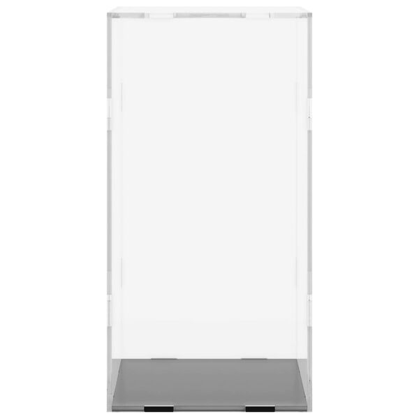 vidaXL Caixa expositora transparente 22x18x35 cm acr&iacute;lico