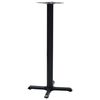 vidaXL Perna para mesa de bistr&ocirc; 56x56x107 cm ferro fundido preto