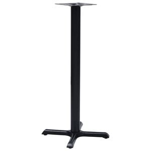 vidaXL Perna para mesa de bistr&ocirc; 56x56x107 cm ferro fundido preto